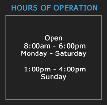 Hours of Operation